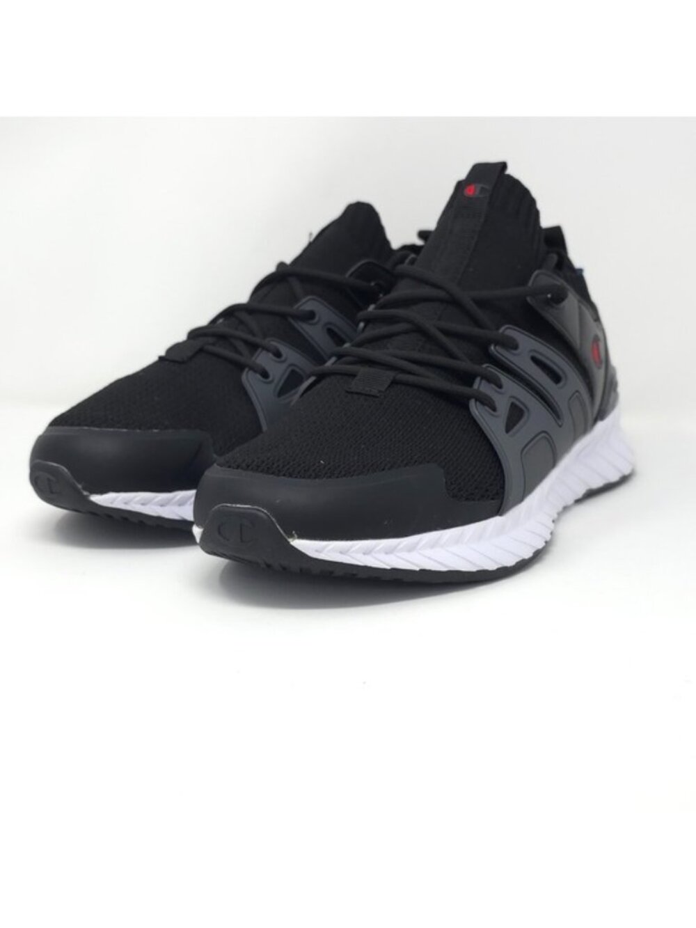 Champion Oja Cage Black/Dark Grey Low Top Sneakers